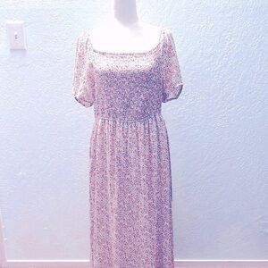 Just Found multicolor Floral Printed Maxi Dress